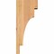 Ekena Millwork Mediterranean Smooth Corbel, Western Red Cedar, 3 1/2"W x 8"D x 20"H COR04X08X20MED00SWR - alternate 2